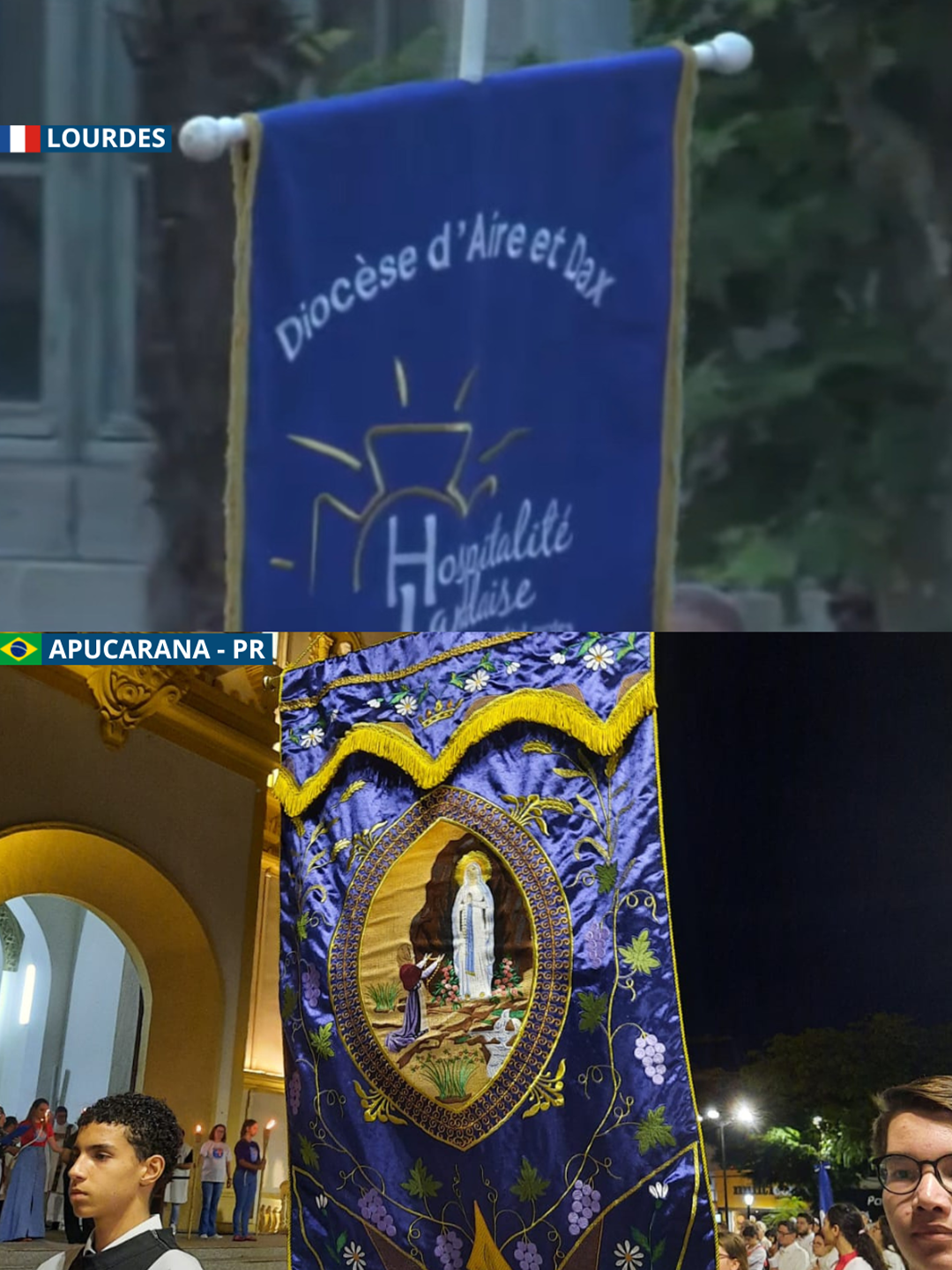 Prociss�o Luminosa